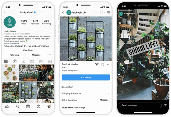 Instagram Messaging Entry Points