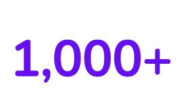 1000+